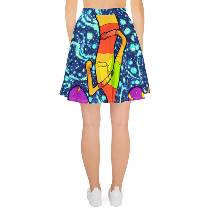 Skater Skirt - Cosmic Siblings