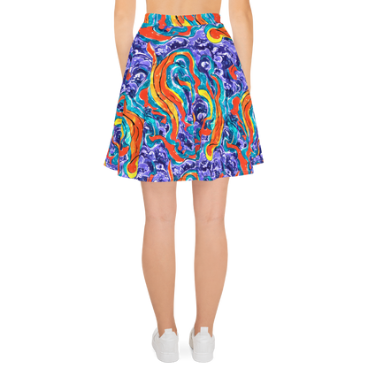 Skater Skirt - Galactic Waves