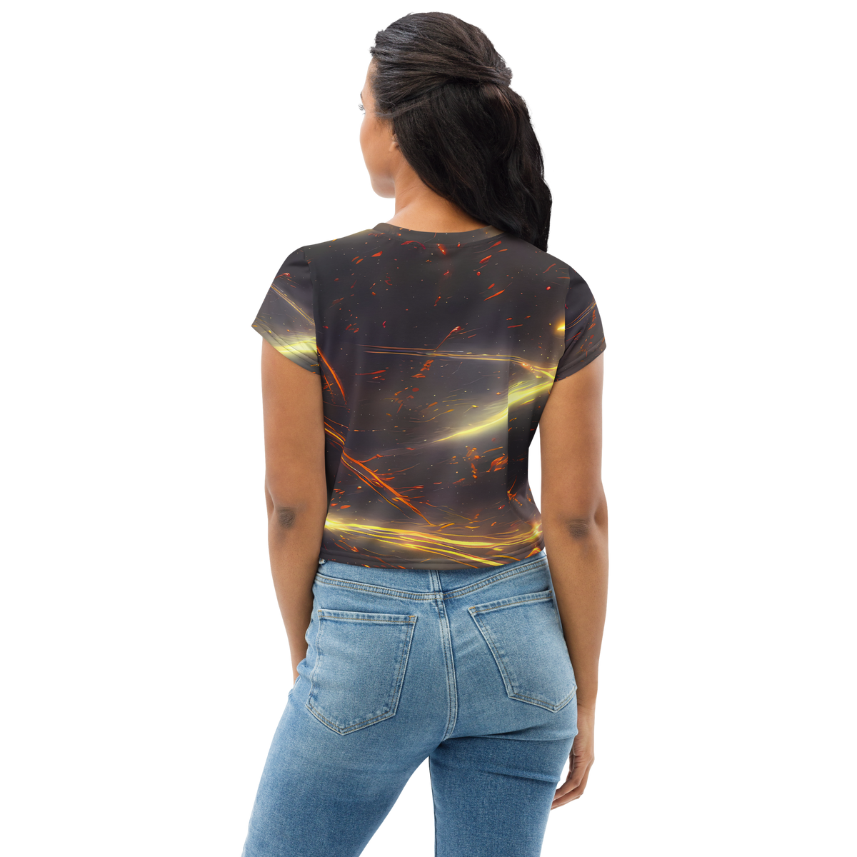 Women's Crop Tee - Stellar Arcana