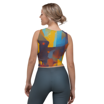 Crop Top - Cubist Dusk
