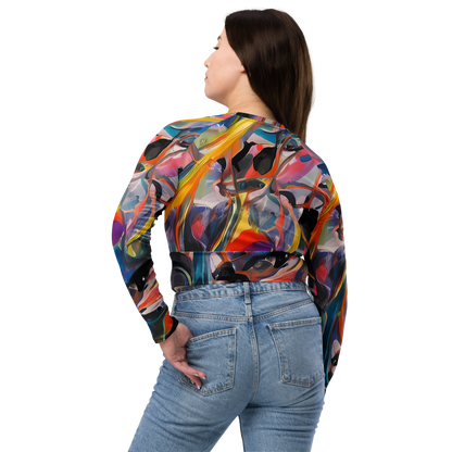 Long Sleeve Crop Top - Brazen Rhapsody