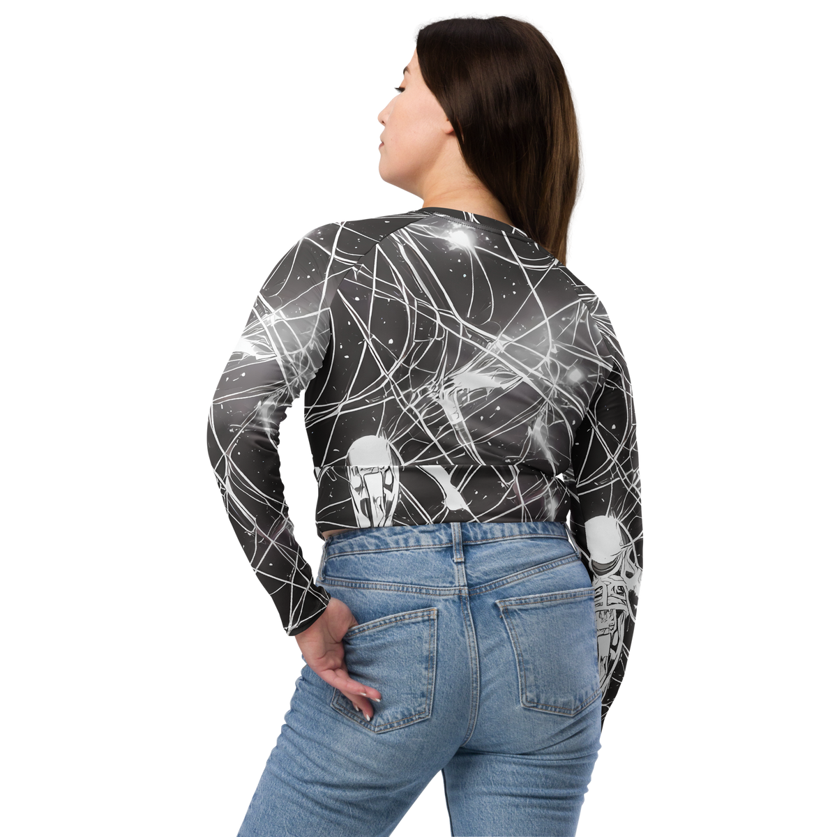 Long Sleeve Crop Top - Void Weavers