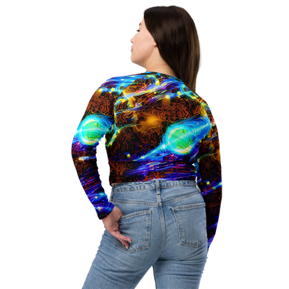 Long Sleeve Crop Top - Neon Füssli