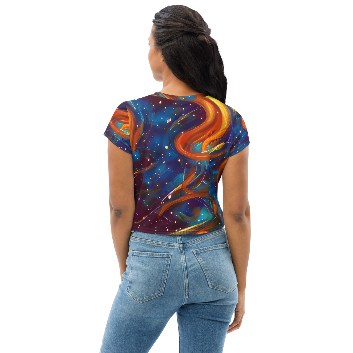 Women's Crop Tee - Perez Whirl