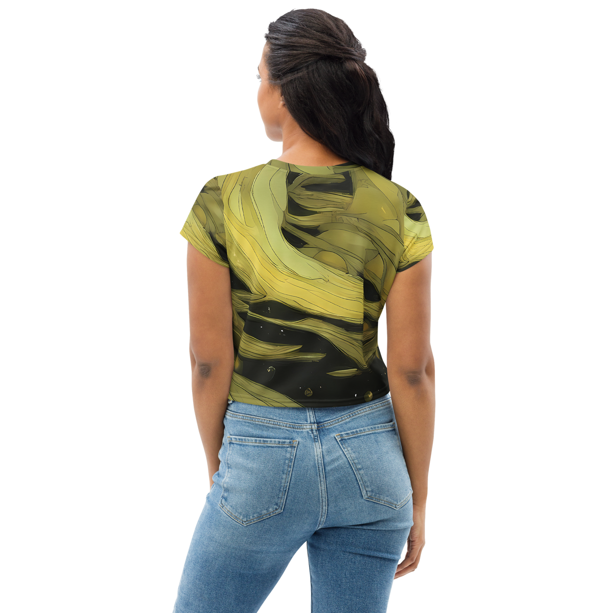 Women's Crop Tee - Whispered Breeze