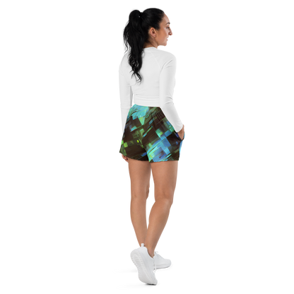 Women’s Athletic Shorts - Cyber Shard