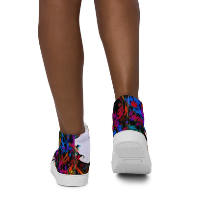 Women's High Top Canvas Shoes - Sultry Smoke