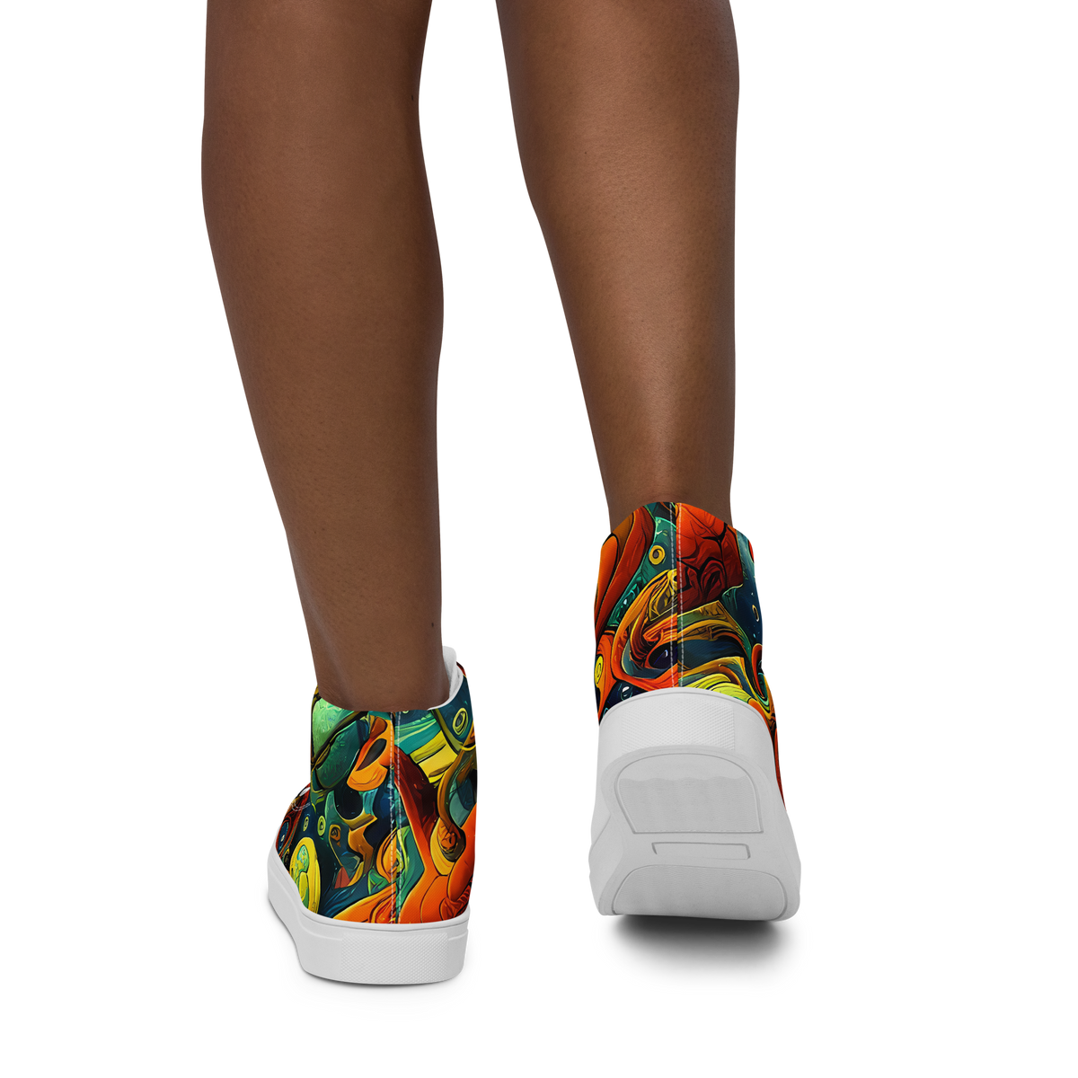 Women's High Top Canvas Shoes - Duncanson Dream