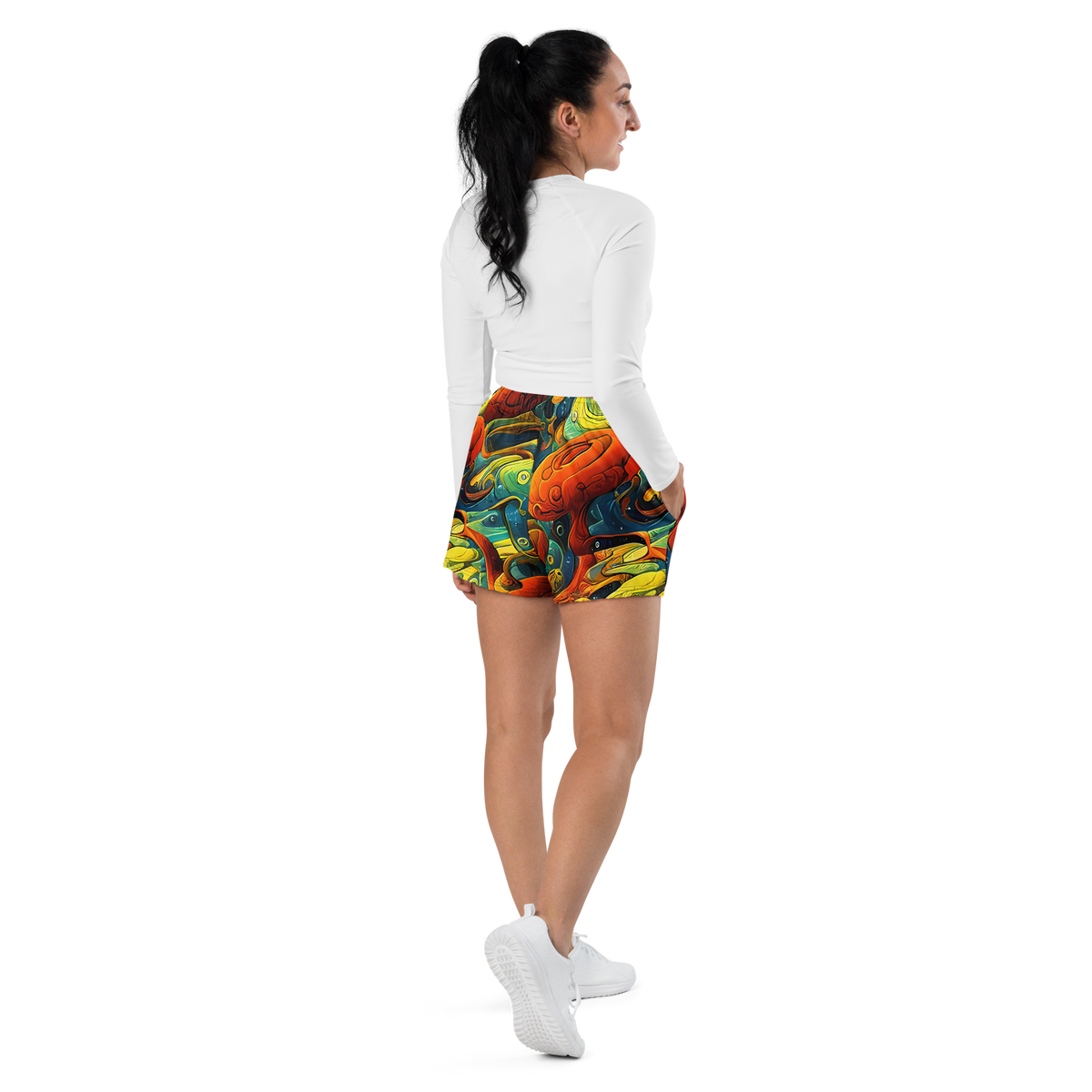 Women’s Athletic Shorts - Duncanson Dream