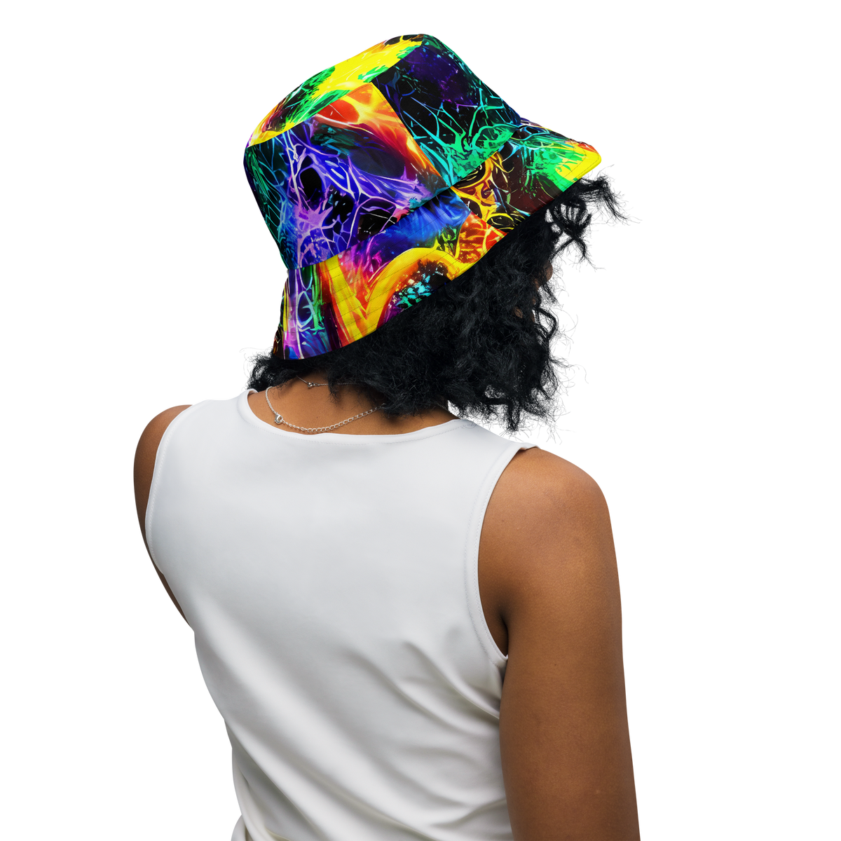 Reversible Bucket Hat - Vivid Veil