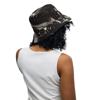 Reversible Bucket Hat - Newton's Silhouette