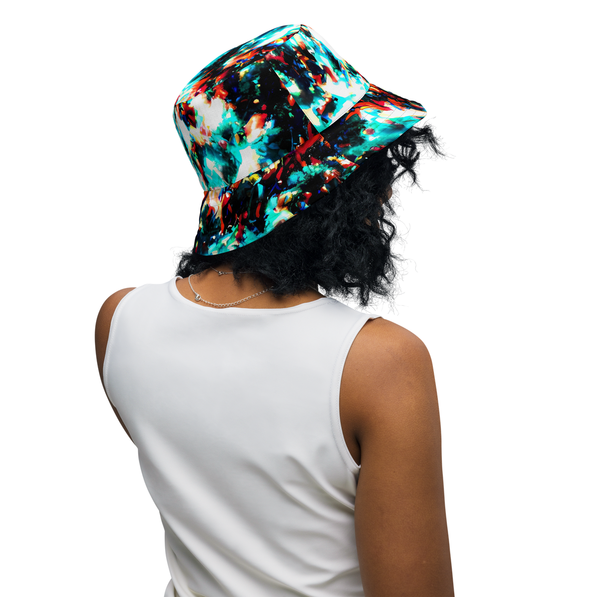 Reversible Bucket Hat - Whirlpool Dream