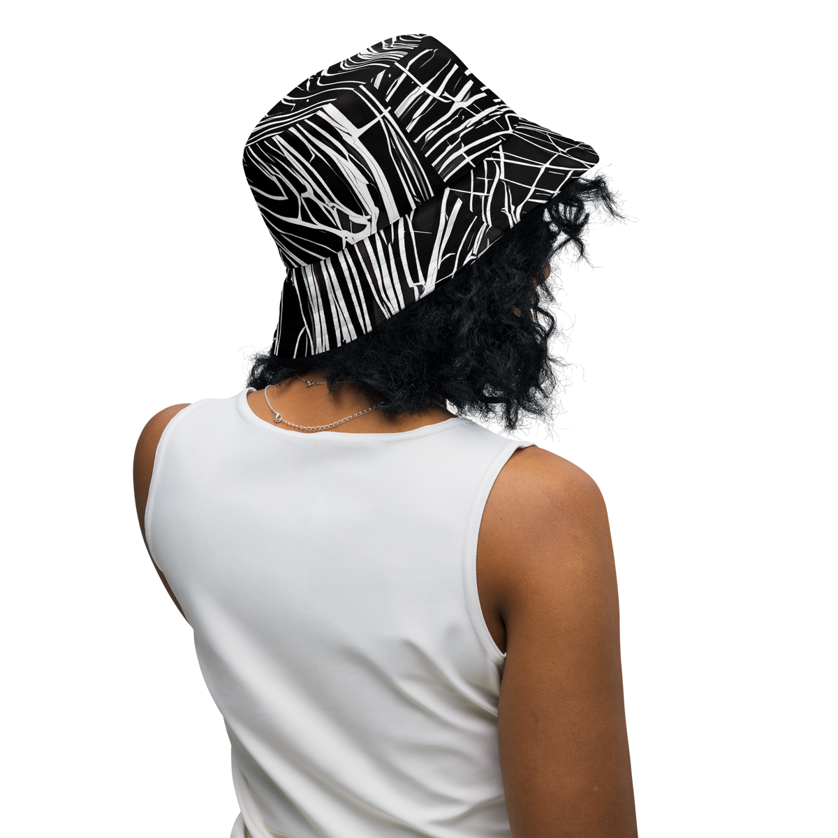 Reversible Bucket Hat - Biomech Spiral