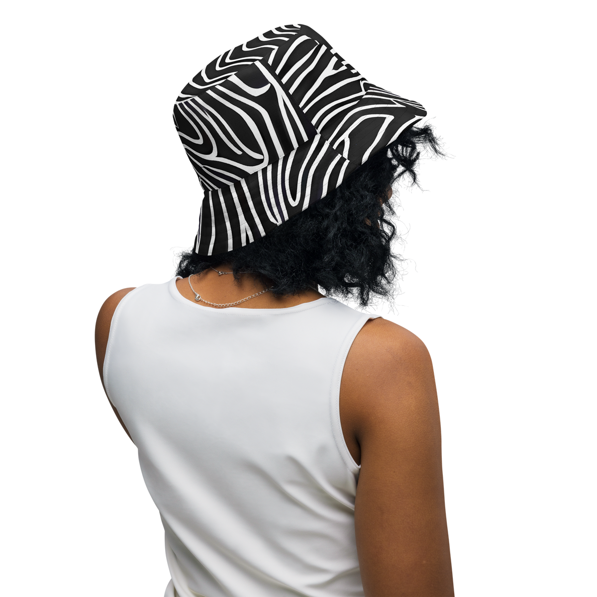 Reversible Bucket Hat - Acconci Waves