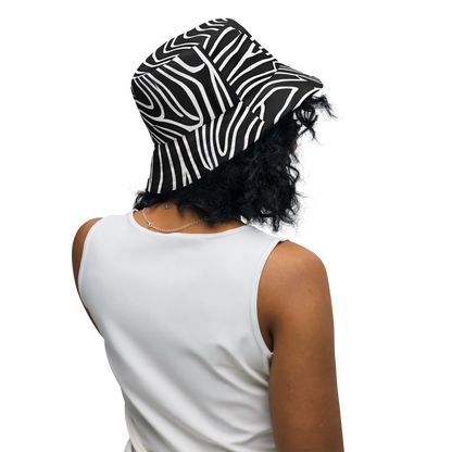 Reversible Bucket Hat - Acconci Waves