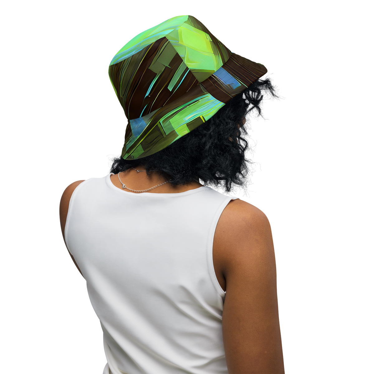 Reversible Bucket Hat - Cyber Shard