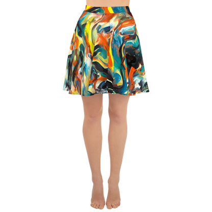 Skater Skirt - Chromatic Vortex