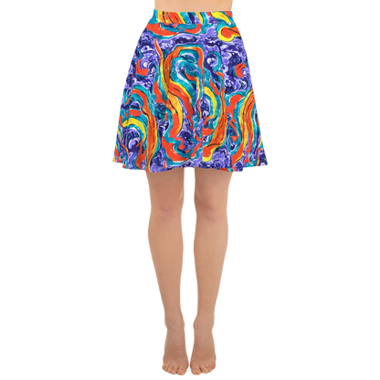 Skater Skirt - Galactic Waves