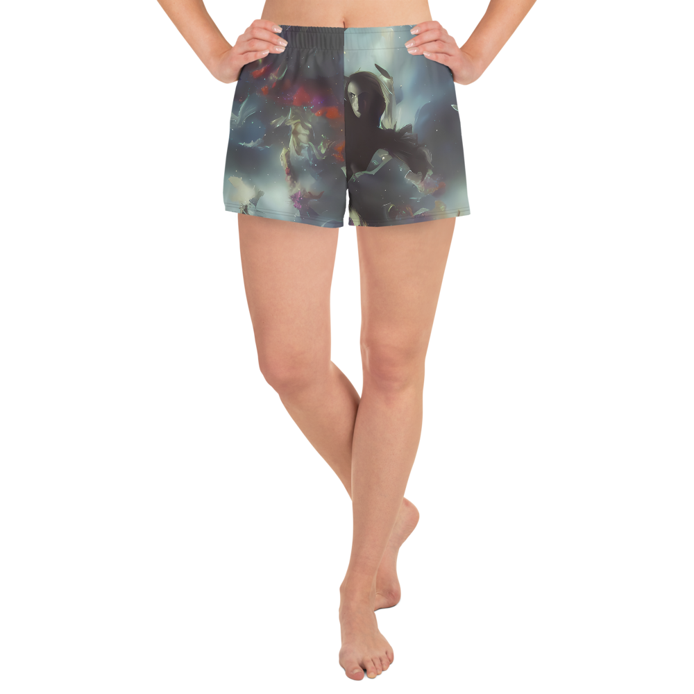 Women’s Athletic Shorts - Cosmic Dancer