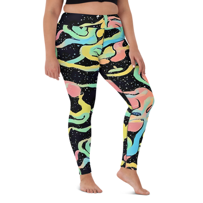 Yoga Leggings - Mcguire Wavelength