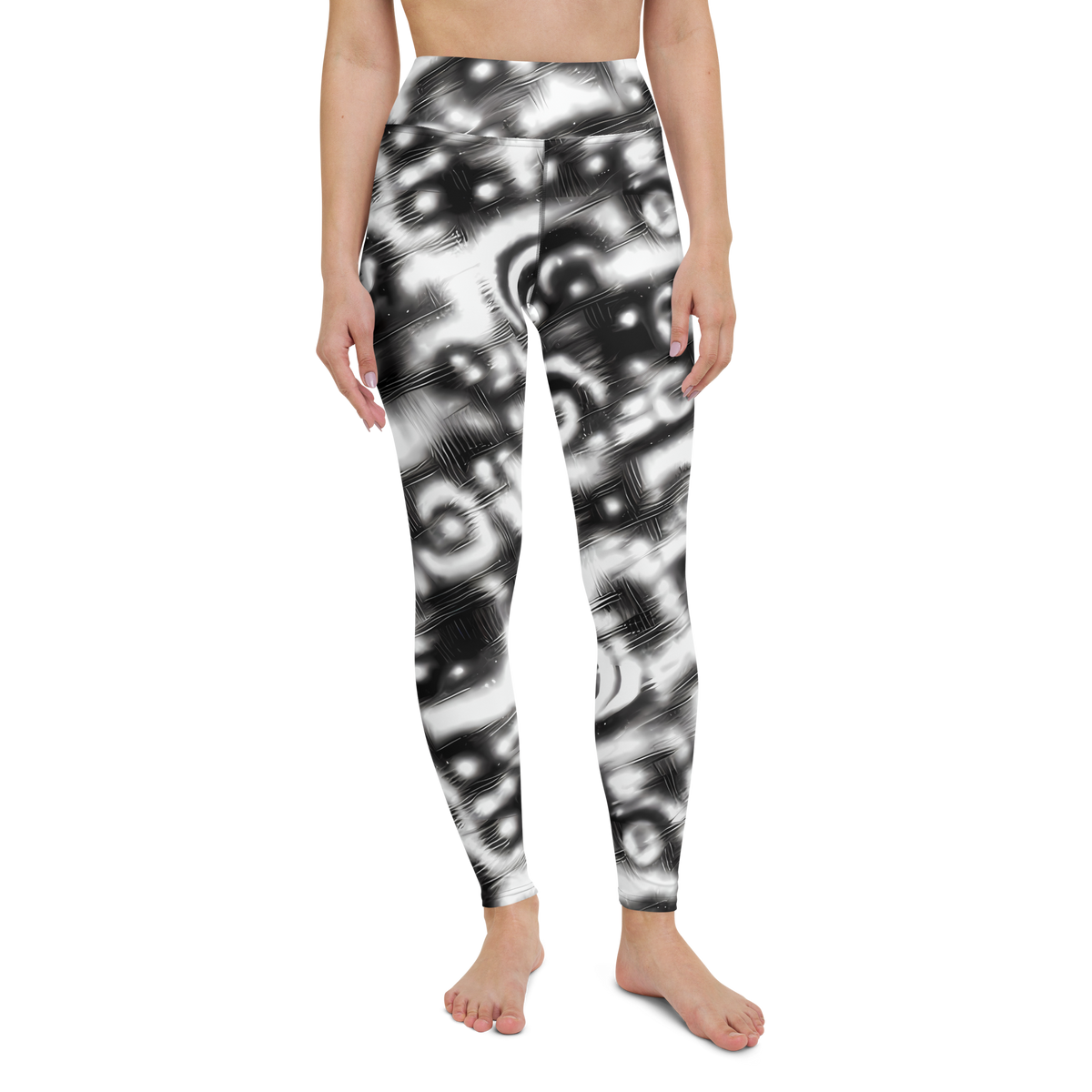 Yoga Leggings - Bernhard Swirl
