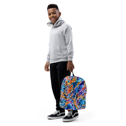 Minimalist Backpack - Rococo Vortex