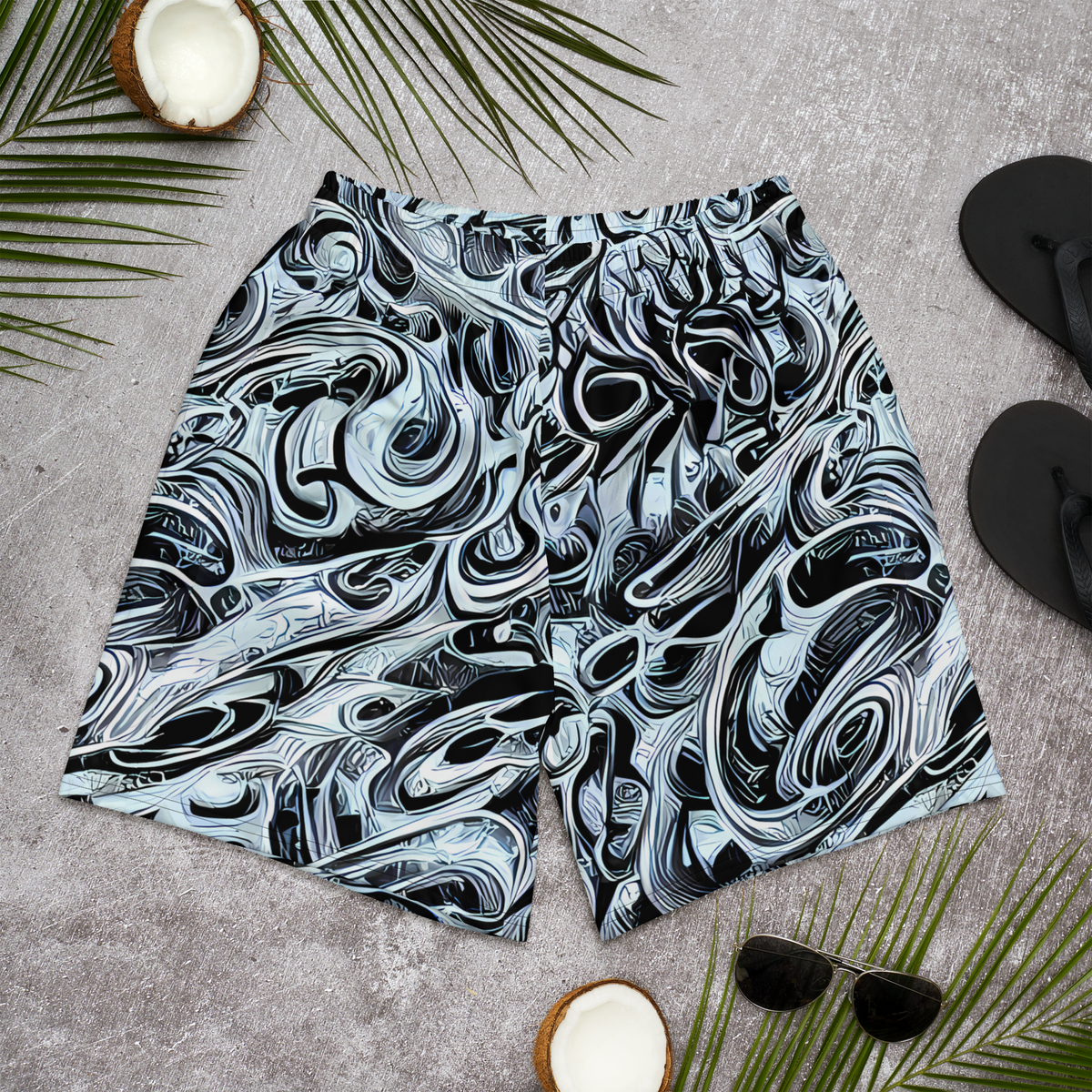 Men's Athletic Shorts - Horkey's Nebula