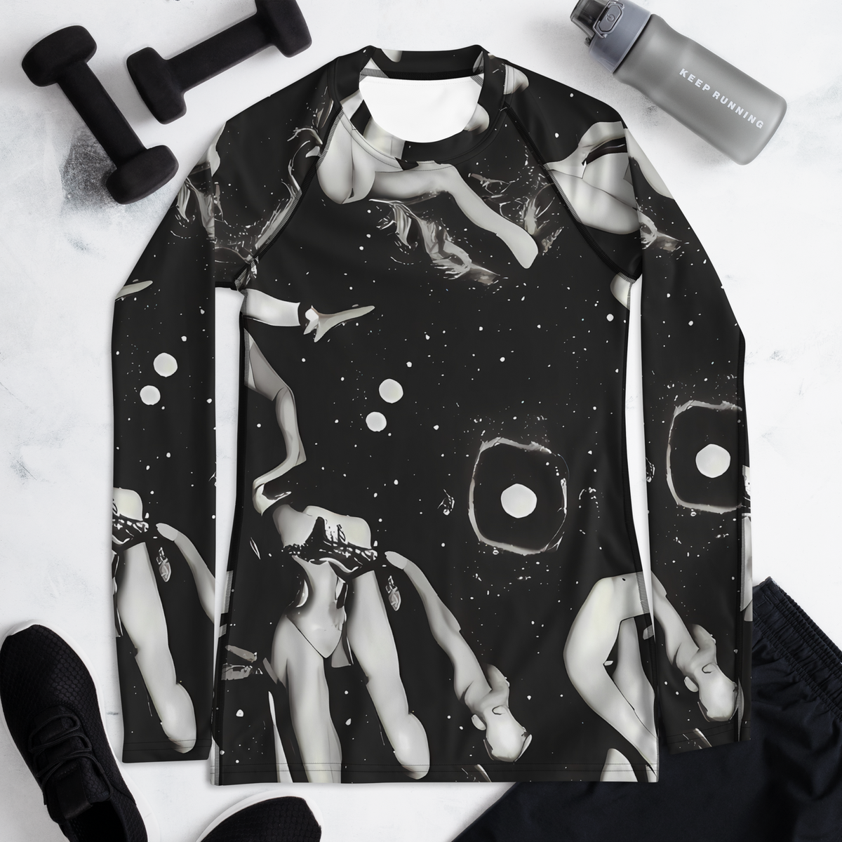 Women's Rash Guard - Galactic Vogue