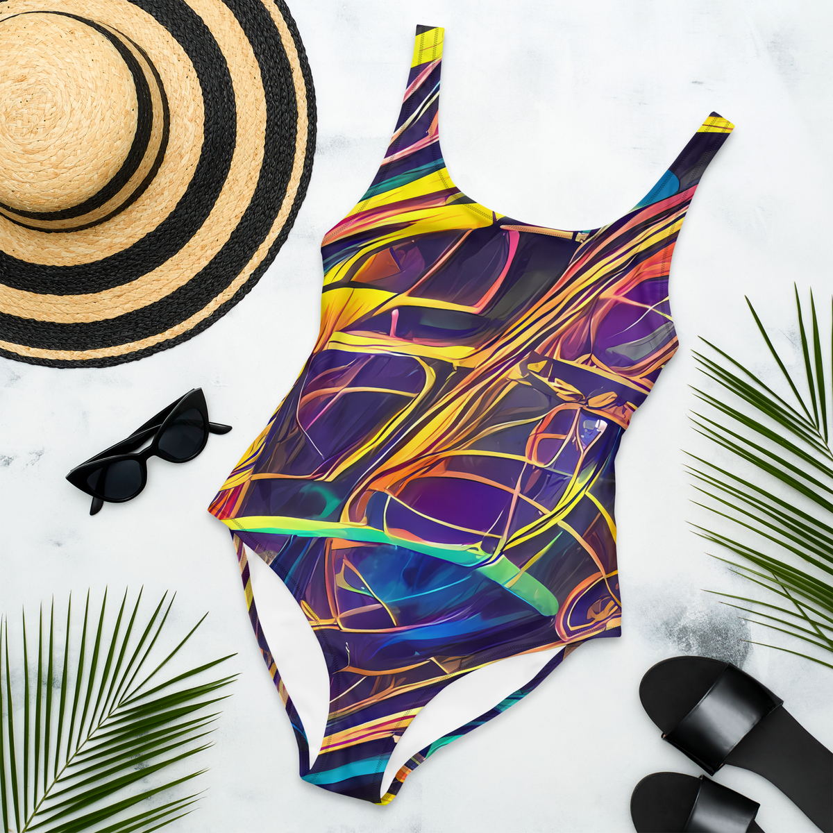 One-Piece Swimsuit - Vector Rhapsody