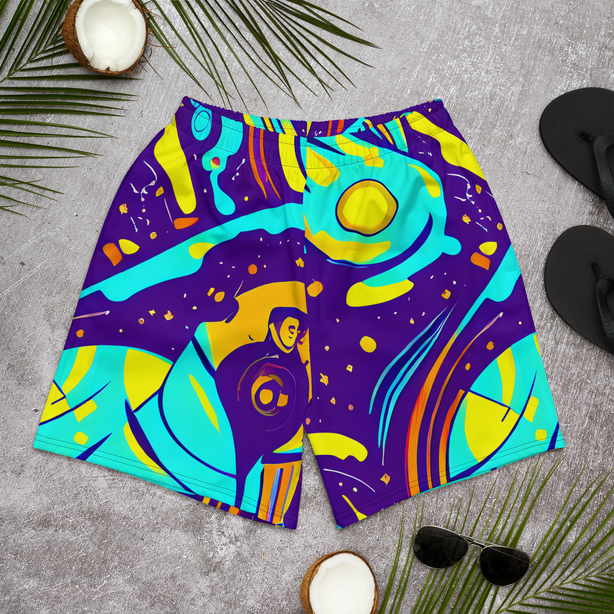 Men's Athletic Shorts - Blasted Bazaar