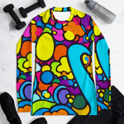 Women's Rash Guard - Pop Playland
