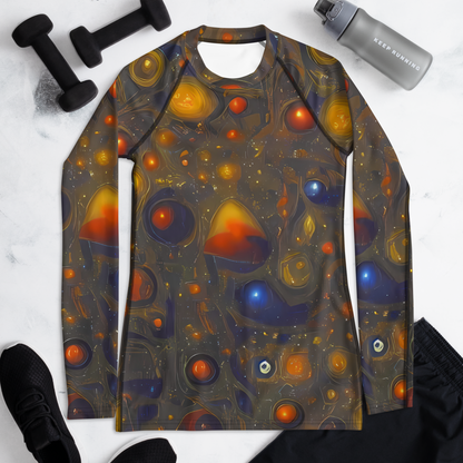 Women's Rash Guard - Chromal Flux