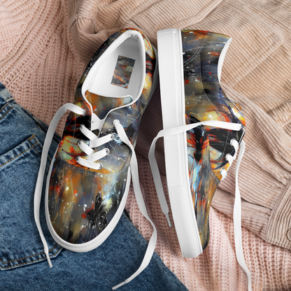 Men's Lace-Up Canvas Shoes - Sidereal Threads