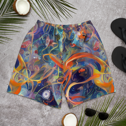 Men's Athletic Shorts - Spectral Swathe