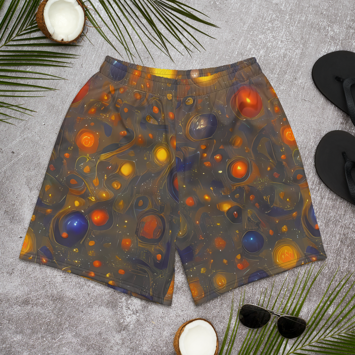Men's Athletic Shorts - Chromal Flux