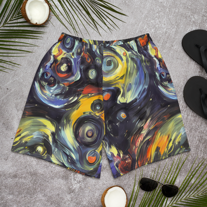 Men's Athletic Shorts - Corinthian Swirl