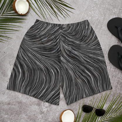 Men's Athletic Shorts - Wirth Waves