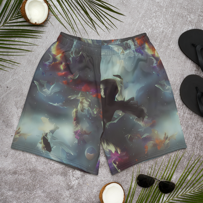 Men's Athletic Shorts - Cosmic Dancer