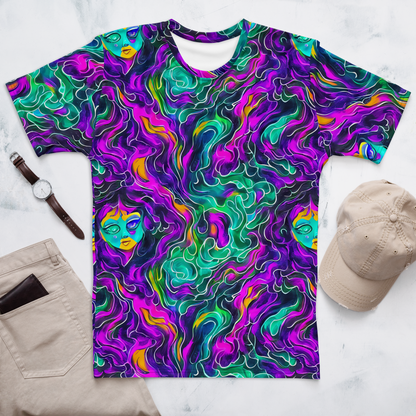 Men's Crew Neck T-Shirt - Vortex Dream