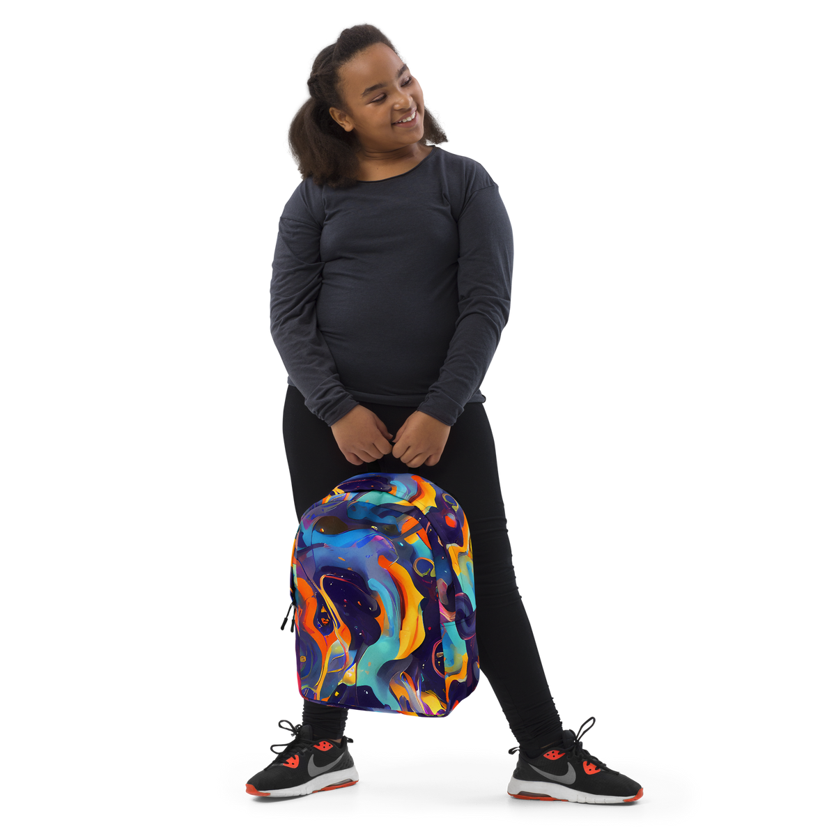 Minimalist Backpack - Whimsical Fusion