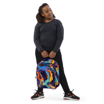Minimalist Backpack - Whimsical Fusion