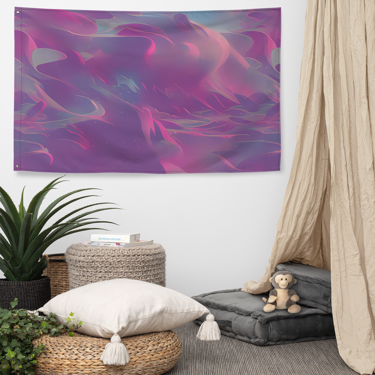 Flag - Dreamscape Swirl