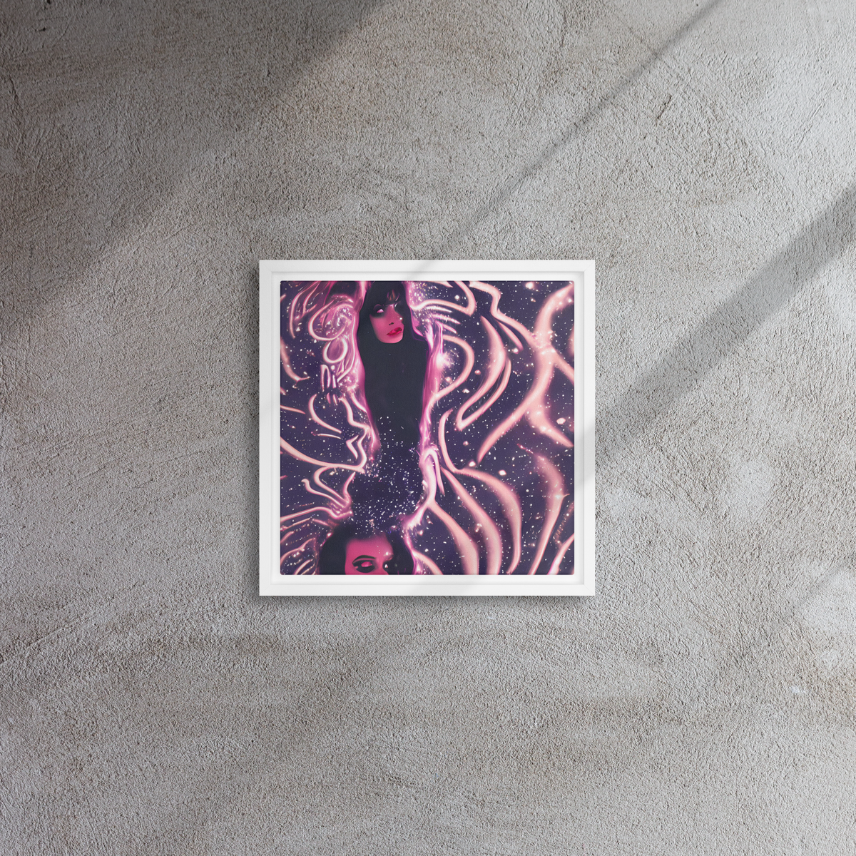 Framed Canvas - Stardust Siren