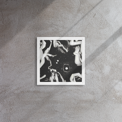 Framed Canvas - Galactic Vogue