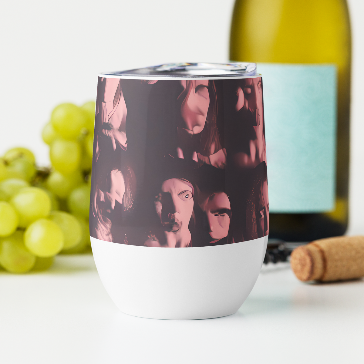 Wine Tumbler - Portrait Whispers