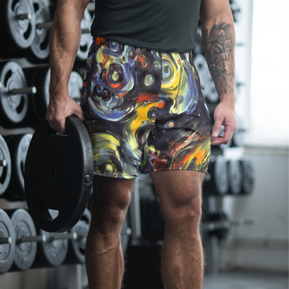 Men's Athletic Shorts - Corinthian Swirl