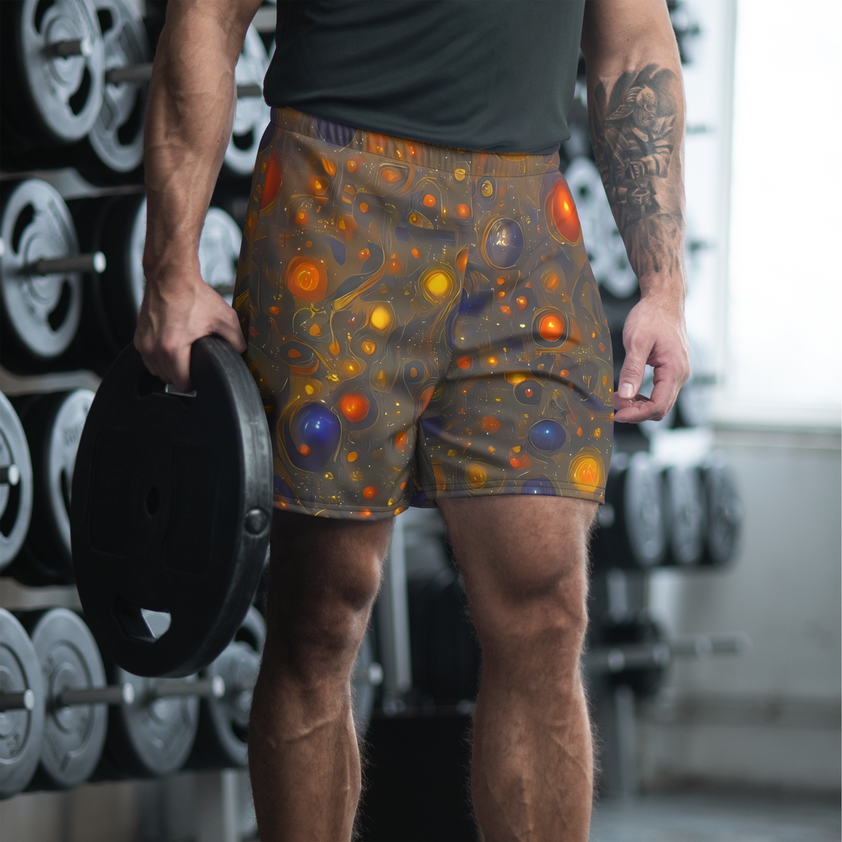 Men's Athletic Shorts - Chromal Flux