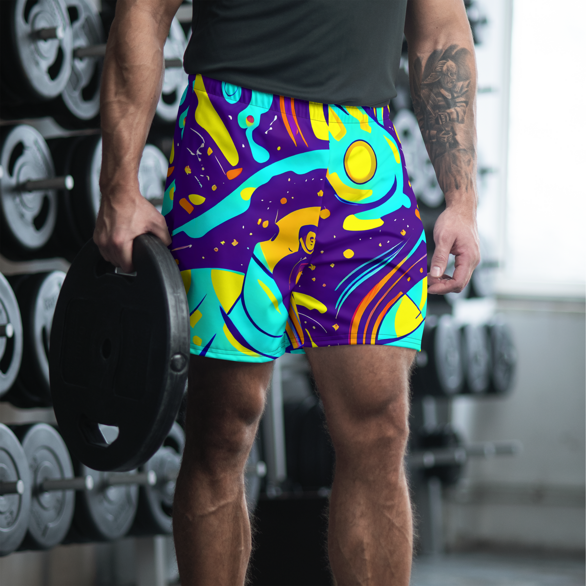 Men's Athletic Shorts - Blasted Bazaar