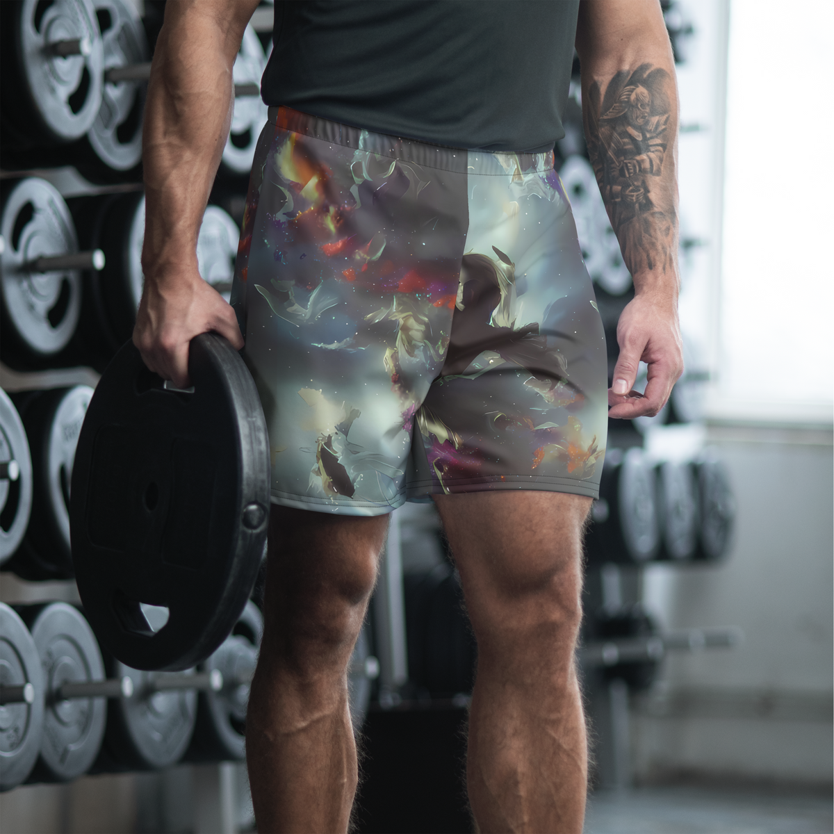 Men's Athletic Shorts - Cosmic Dancer