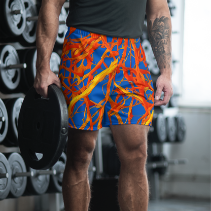 Men's Athletic Shorts - Vivid Plexus